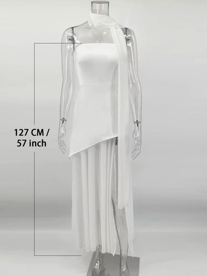Summer Female with Ribbon Long Dress Elegant Mesh Backless Patchwork Slim Fashion Party Dress Gown Women'S Bodycon Dress